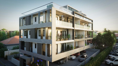 Brand New-Modern Design, Top Floor With Roof Garden Three Bedroom Apartment in Limassol Centre