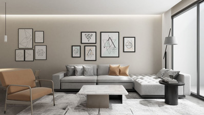 Brand New-Modern Design, Top Floor With Roof Garden Three Bedroom Apartment in Limassol Centre