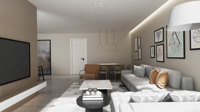 Brand New-Modern Design, Top Floor With Roof Garden Three Bedroom Apartment in Limassol Centre