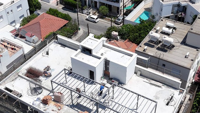 Brand New-Modern Design, Top Floor With Roof Garden Three Bedroom Apartment in Limassol Centre