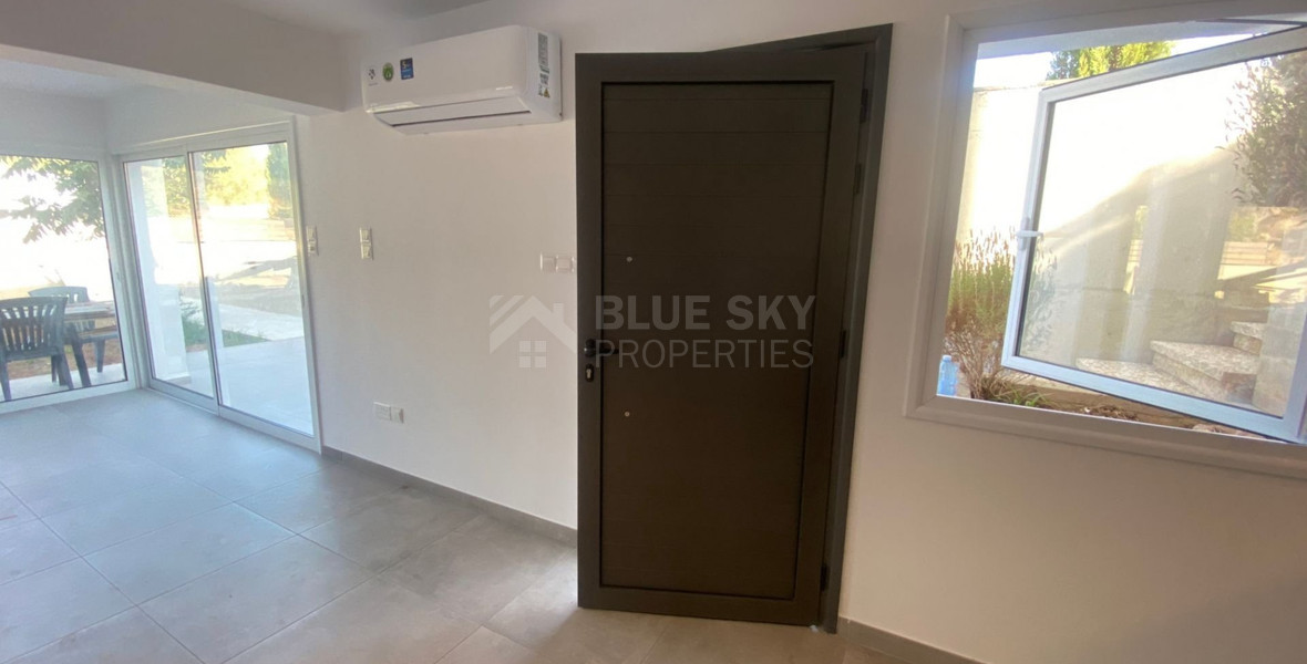 2 bedroom ground floor house for rent in Green Area Germasogeia