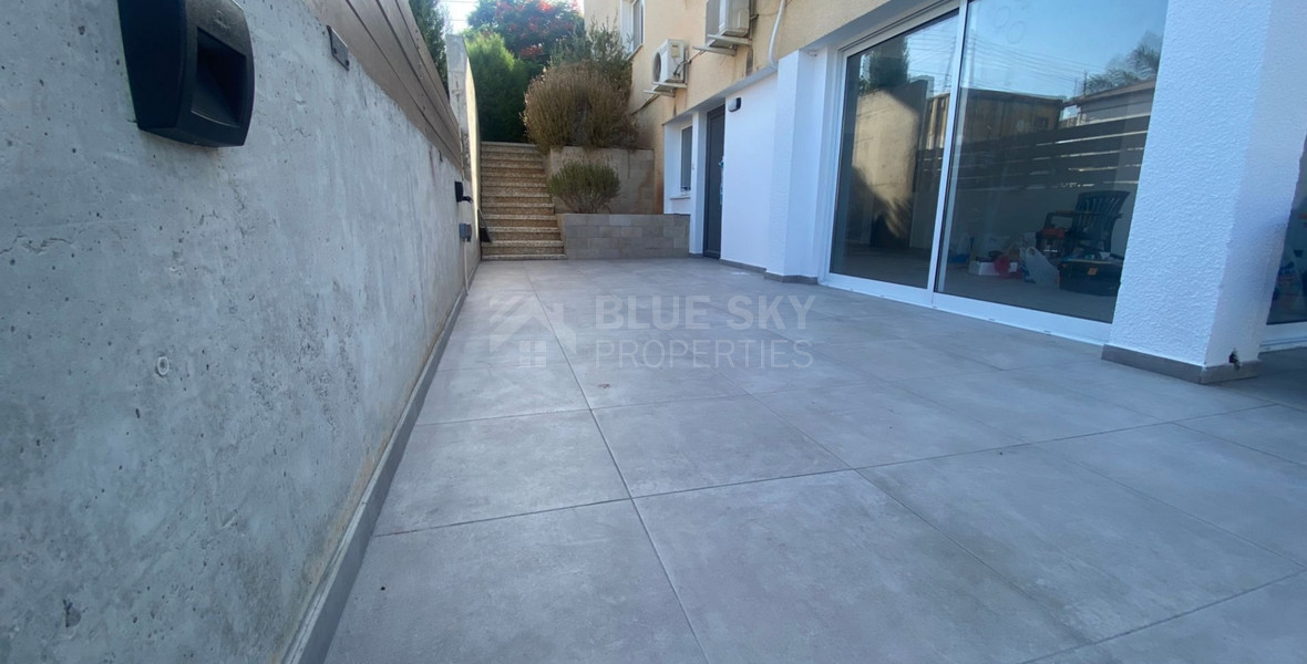 2 bedroom ground floor house for rent in Green Area Germasogeia