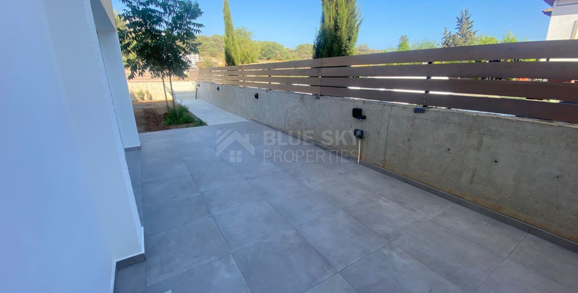 2 bedroom ground floor house for rent in Green Area Germasogeia