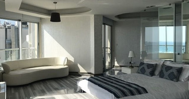 PANORAMIC SEA VIEW 3 BEDROOM PENTHOUSE FOR RENT IN  POTAMOS GERMASOGIA