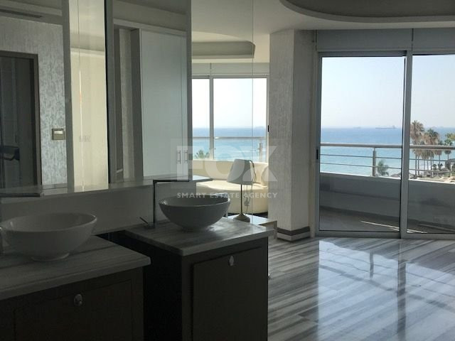 PANORAMIC SEA VIEW 3 BEDROOM PENTHOUSE FOR RENT IN  POTAMOS GERMASOGIA