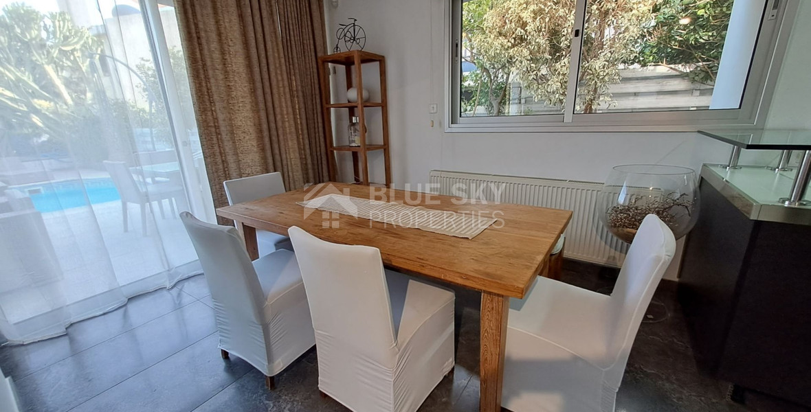 Four bedroom detached Villa on the seafront with private pool in Pyrgos, Lemesos