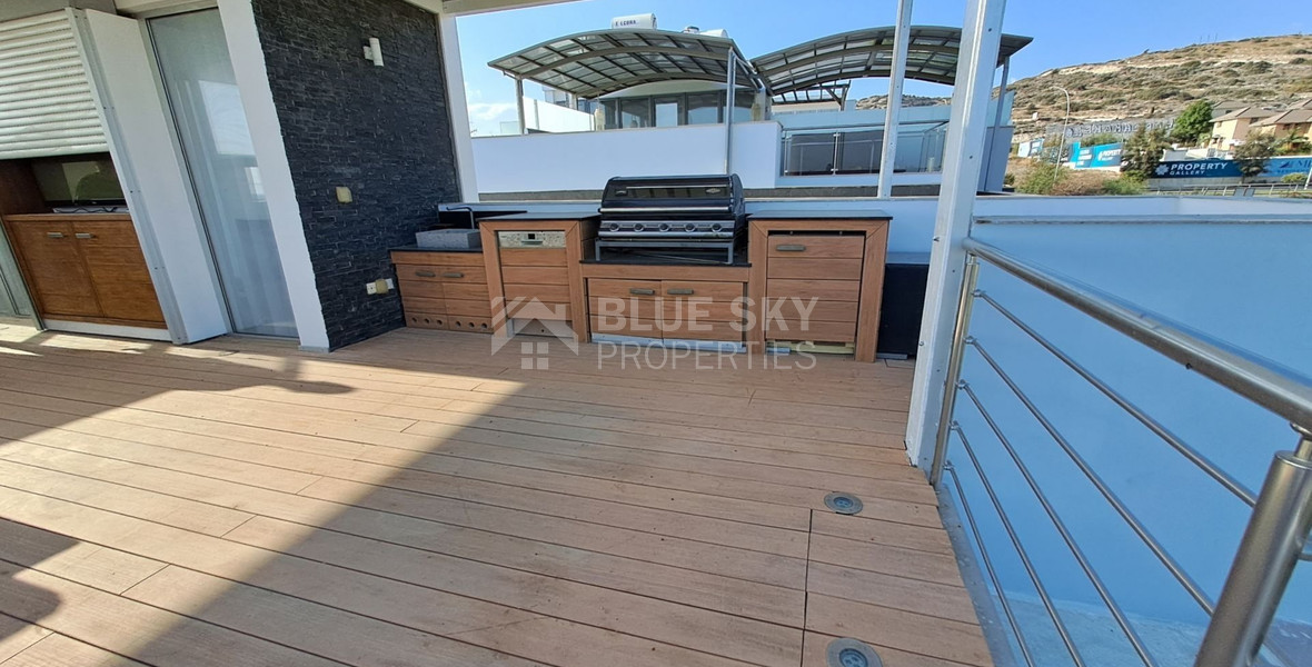 Four bedroom detached Villa on the seafront with private pool in Pyrgos, Lemesos