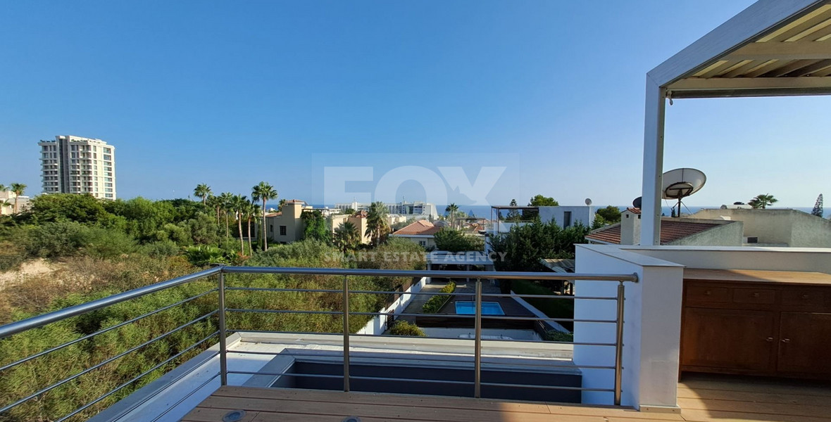 Four bedroom detached Villa on the seafront with private pool in Pyrgos, Lemesos