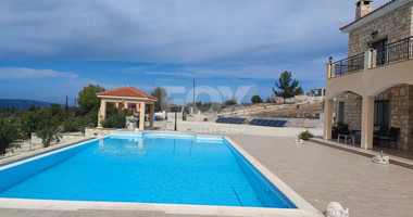 Luxury 5 Bedroom Villa with Infinity Pool in Thrinia, Paphos Panoramic Mountain Views • Huge 3,000sqm