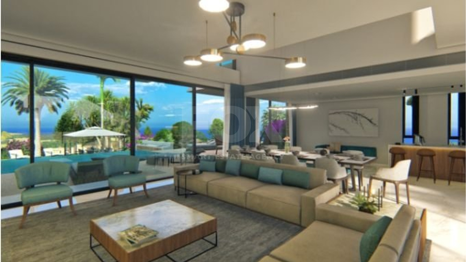 Three bedroom detached villa in peyia
