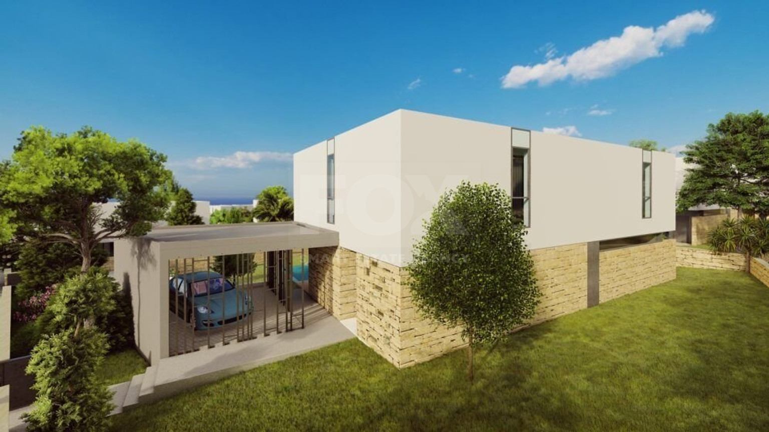 Three bedroom detached villa in peyia