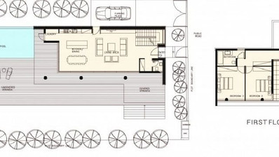 Three bedroom luxury villa in peyia
