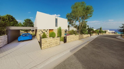 Three bedroom luxury villa in peyia