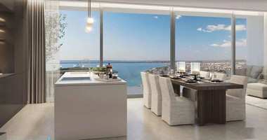 Luxury 3-Bedroom Seafront Residence For Sale in Mouttagiaka, Limassol