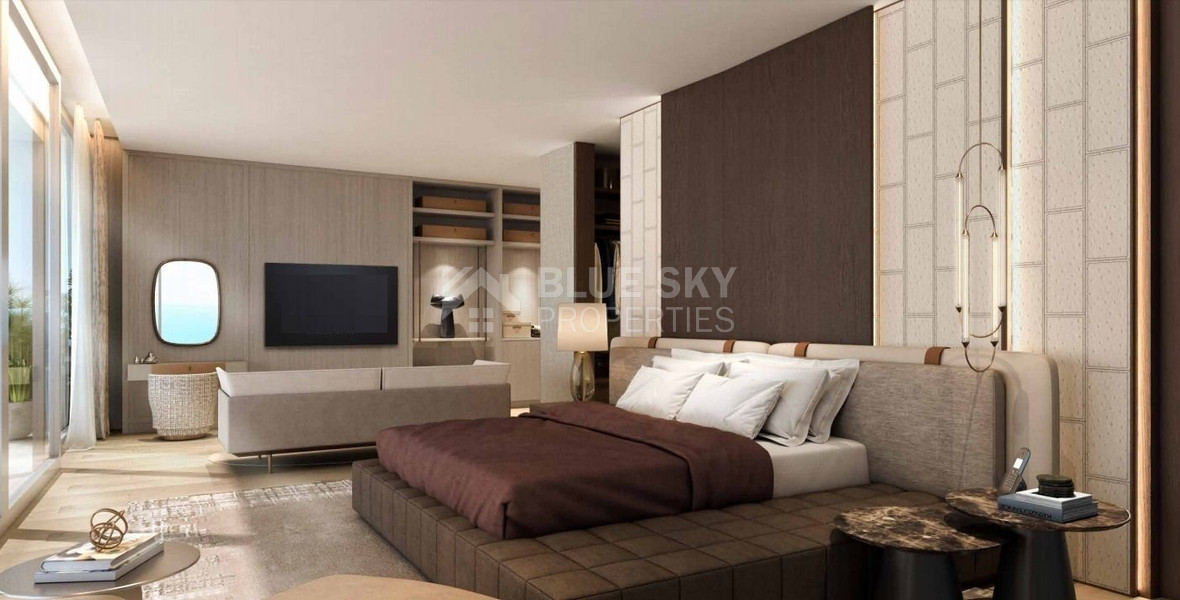 Elegant 1-Bedroom Seafront Residence For Sale in Mouttagiaka, Limassol