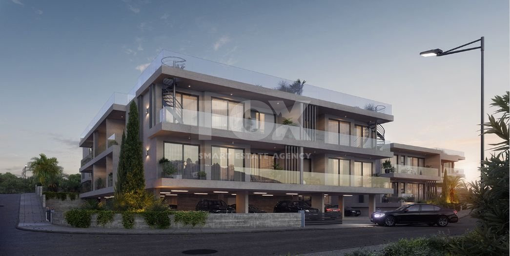 Two bedroom apartment with sea views in Geroskipou