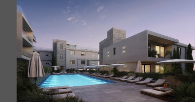 Two bedroom apartment with sea view in Geroskipou