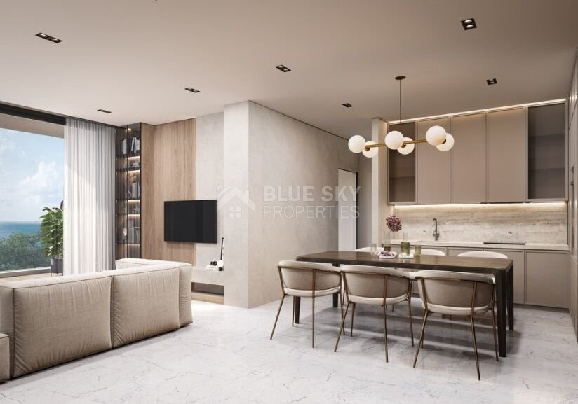 Two bedroom apartment with sea view in Geroskipou