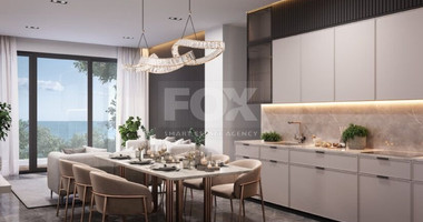 A sea view three bedroom apartment in Geroskipou