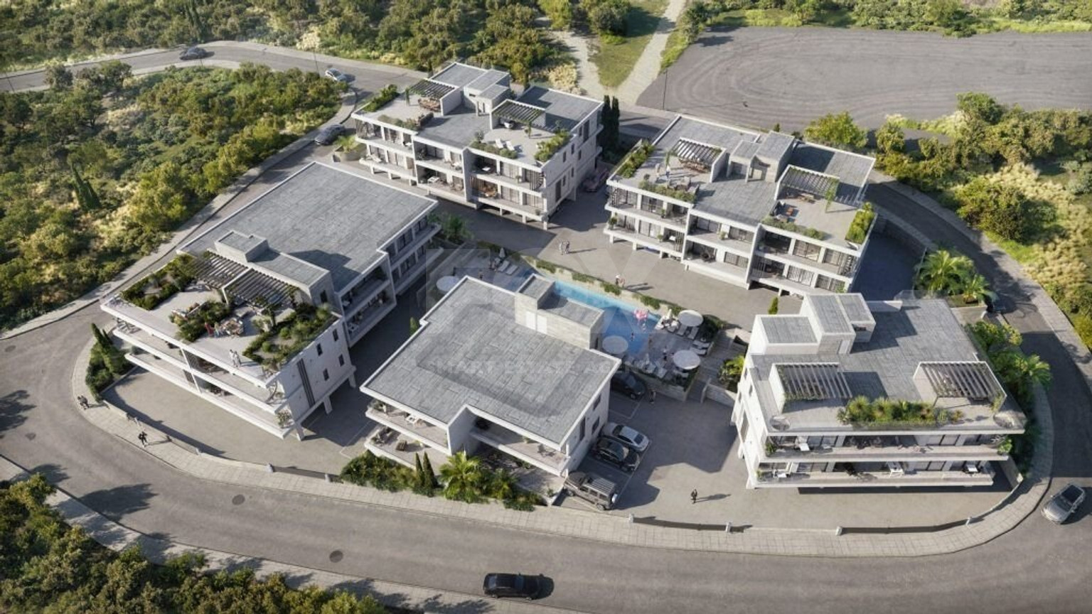 A stunning one bedroom apartment with see view in Geroskipou