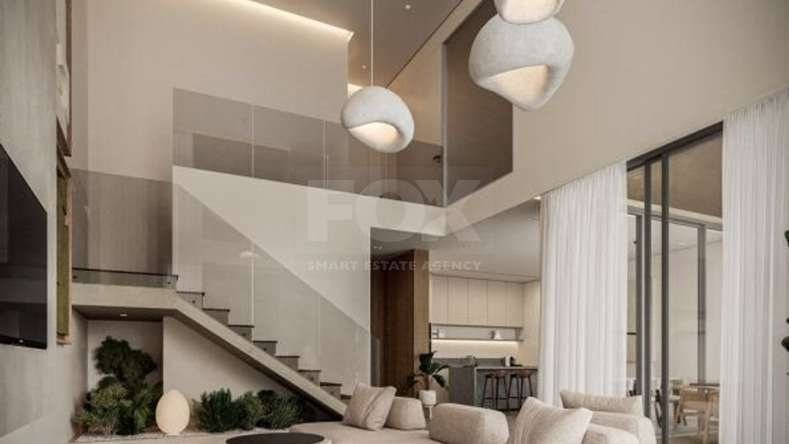 Three bedroom villa in an exclusive gated community in Konia