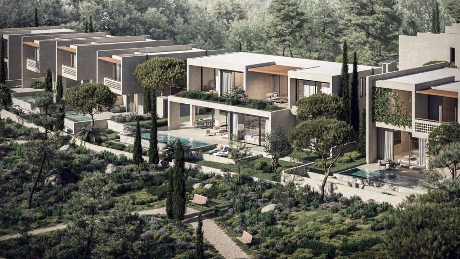 Three bedroom  luxury villa in a privilege community at Konia Village in Paphos