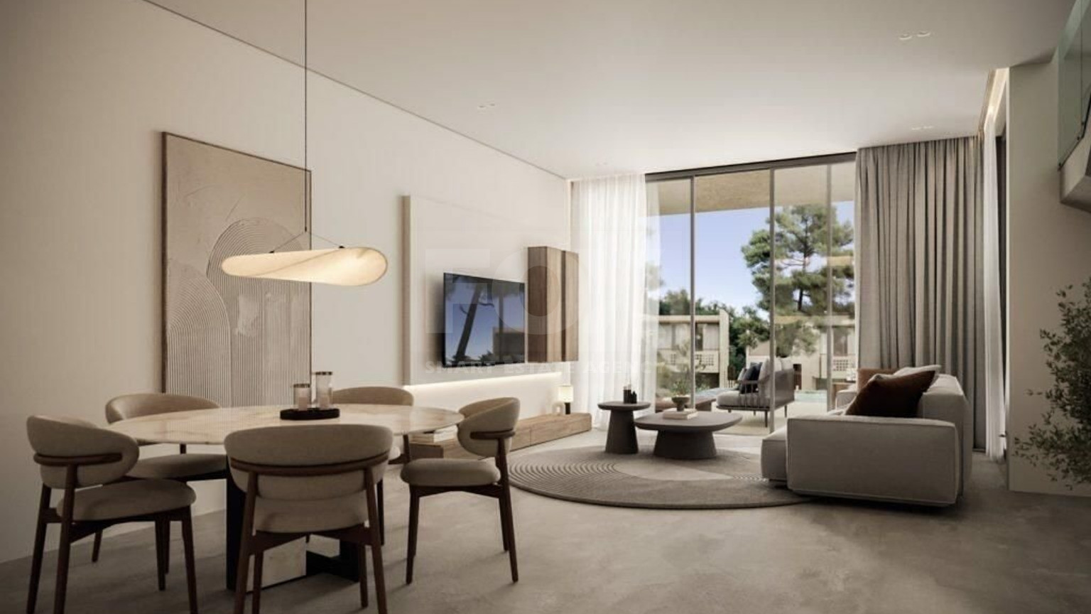 Three bedroom villa in a privilege community at Konia Village in Paphos