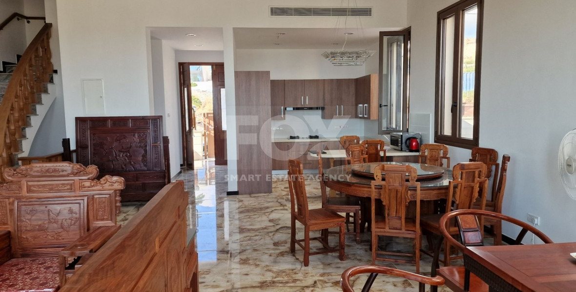 Four Bedroom Sea View House For Rent In Mouttagiaka