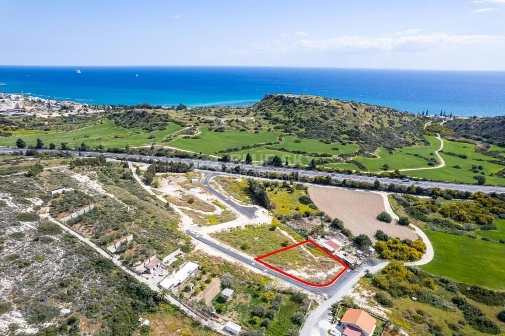 Plot under division in Agios Tychonas, Limassol