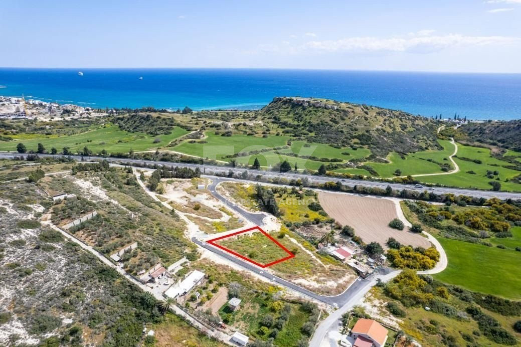 Plot under division in Agios Tychonas, Limassol