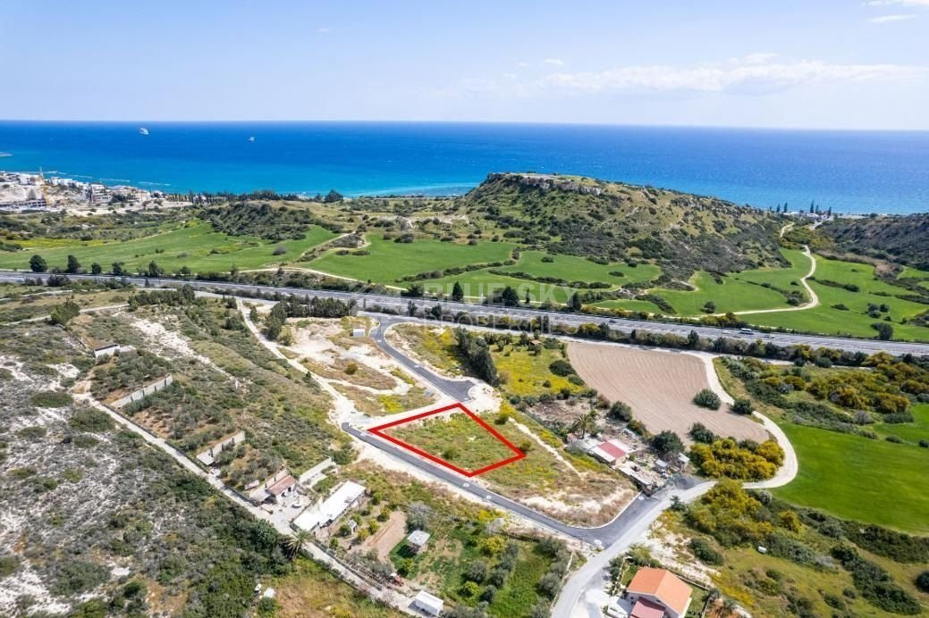 Plot under division in Agios Tychonas, Limassol
