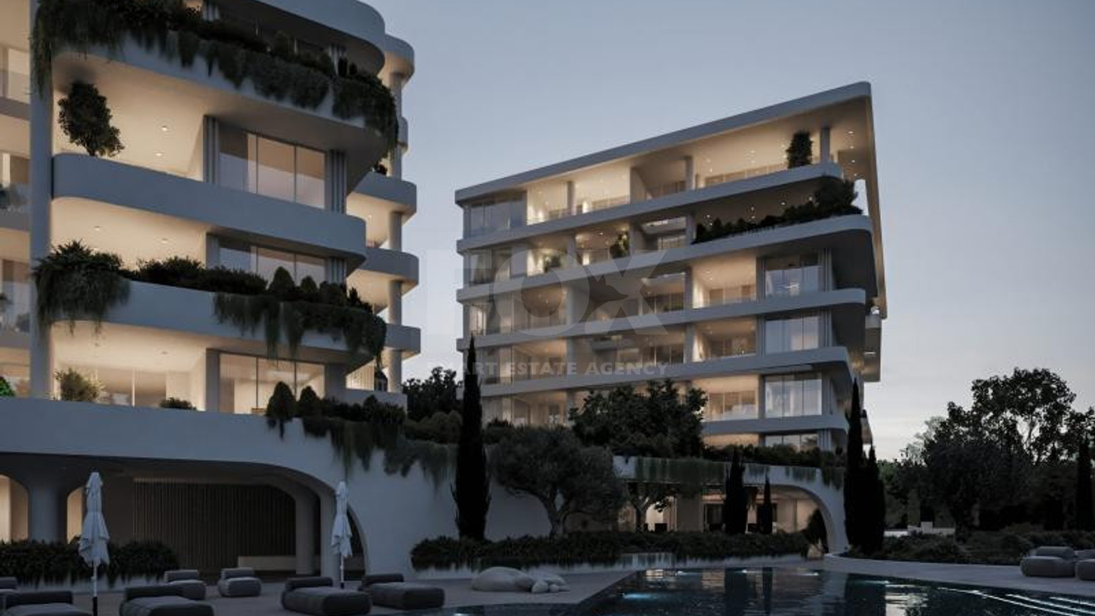 Two bedroom outstanting apartment on ground floor of an amazing complex in Paphos , for sale