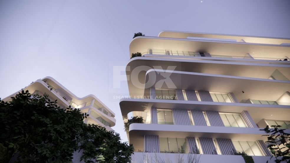 Three bedroom deluxe apartment on the fifth floor in Kato Paphos