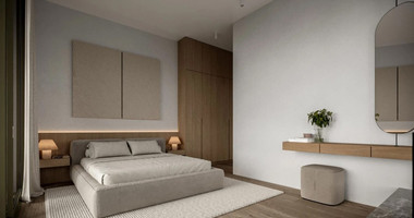 Three bedroom deluxe apartment on the fifth floor of a luxury complex in Kato Paphos for sale