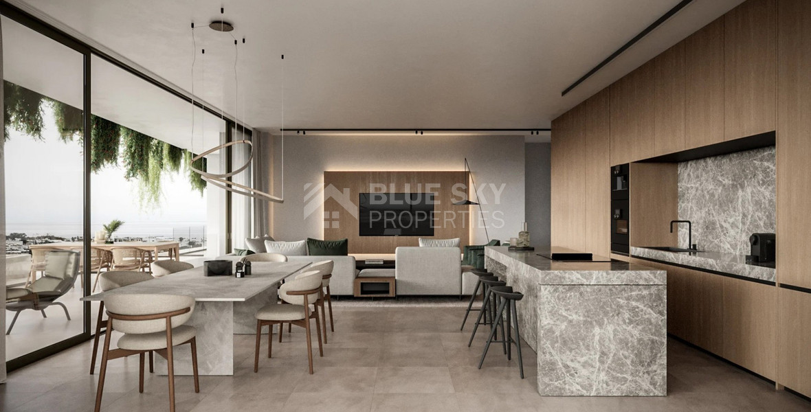 Two bedroom luxury apartment on the first floor of an exceptional project Kato Paphos.