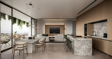 Two bedroom luxury apartment on the first floor of an exceptional project Kato Paphos.