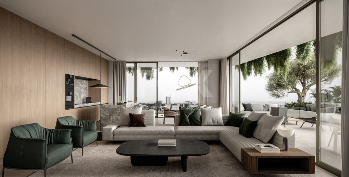 Two bedroom luxury apartment on the first floor of an exceptional project Kato Paphos.