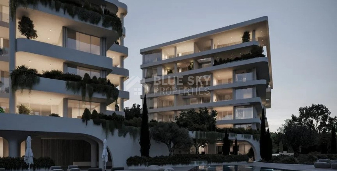 Two bedroom luxury apartment on the first floor of an exceptional project Kato Paphos.