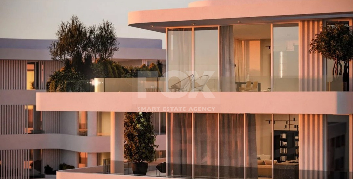 Two bedroom luxury apartment on the first floor of an exceptional project Kato Paphos.