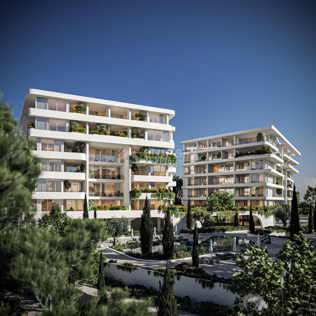Two bedroom luxury apartment on the first floor of an exceptional project Kato Paphos.