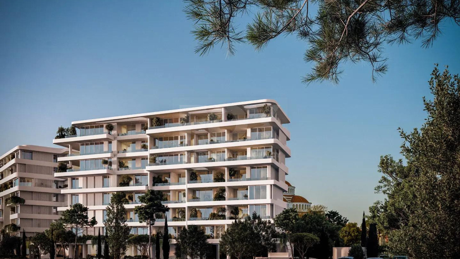 Two bedroom luxury apartment on the first floor of an exceptional project Kato Paphos.