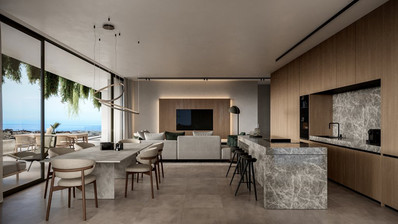 Two bedroom luxury apartment on the first floor of an exceptional project Kato Paphos.