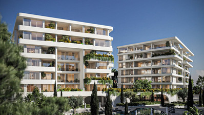 Two bedroom luxury apartment on the first floor of an exceptional project Kato Paphos.