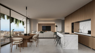 Two bedroom luxury apartment on the first floor of an exceptional project Kato Paphos.