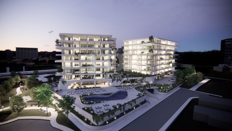 Two bedroom luxury apartment on the third floor in Kato Paphos