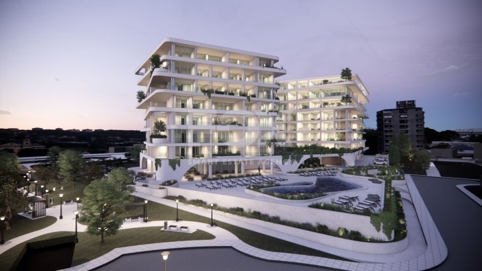 Two bedroom apartment on the sixth floor in a privileged area in Kato Paphos