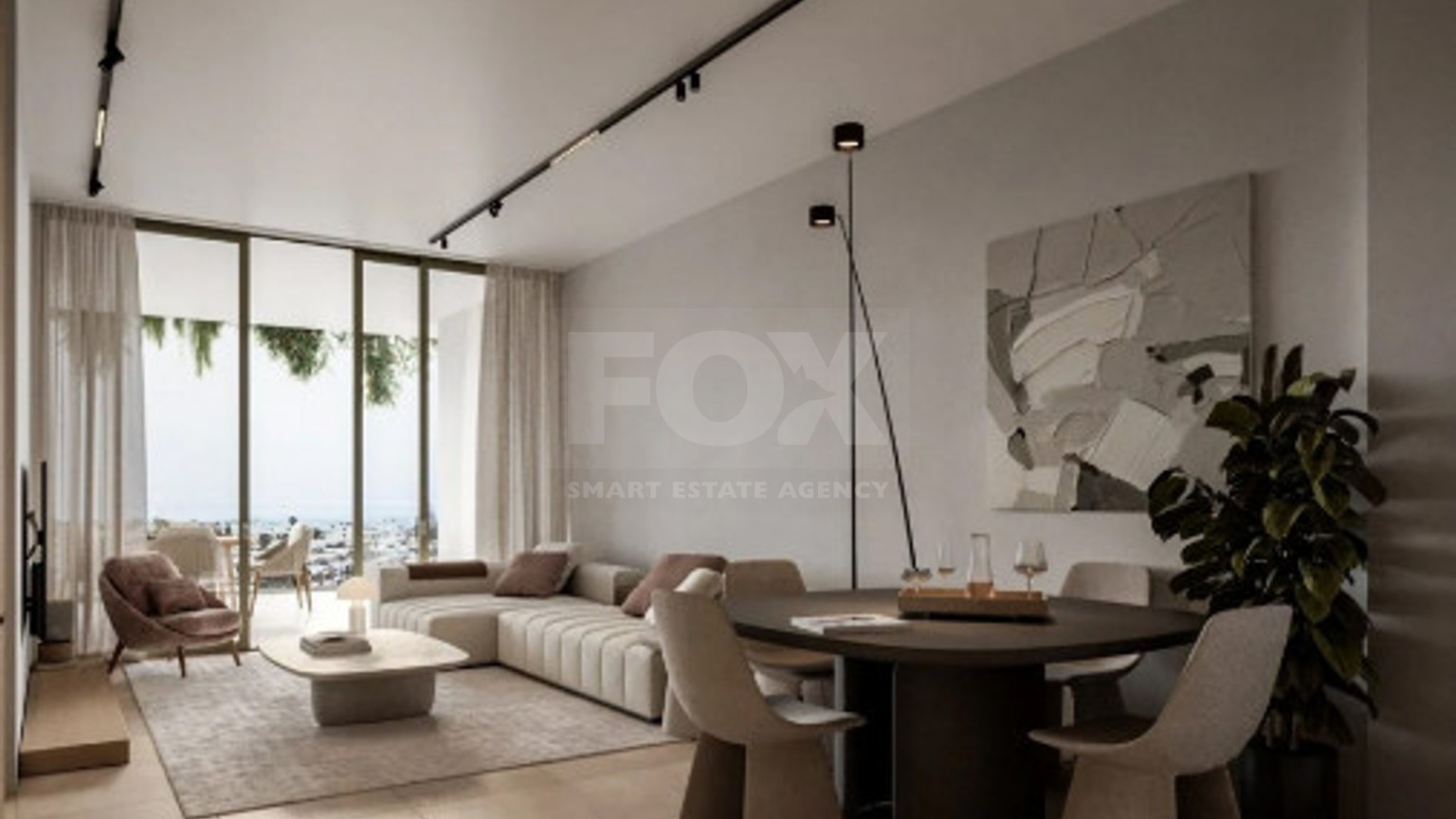 Two bedroom apartment on the sixth floor in a privileged area in Kato Paphos for sale.