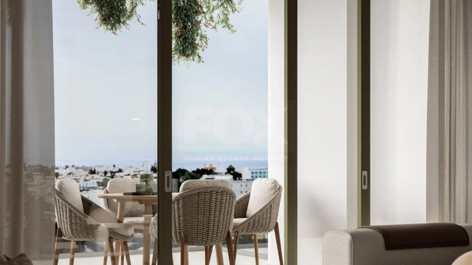 Two bedroom apartment on the sixth floor in a privileged area in Kato Paphos for sale.