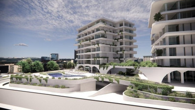 Two bedroom apartment on the sixth floor in a privileged area in Kato Paphos for sale.