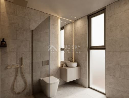 Three bedroom sea view, luxury , villa in Peyia village.